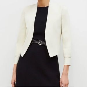 M.M. la Fleur Saint Ambrose Jardigan, Ivory NWT